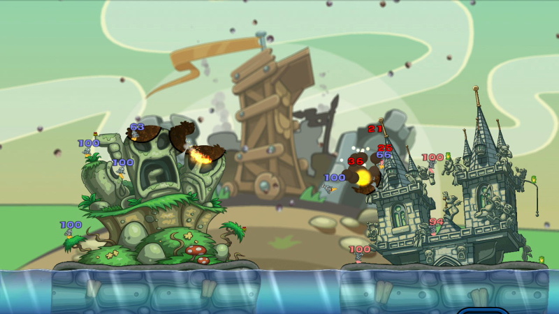 Worms Reloaded: Forts Pack - screenshot 3