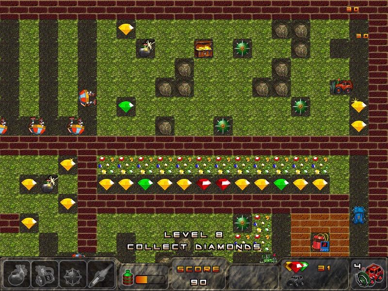 Bomberman vs. Digger - screenshot 3