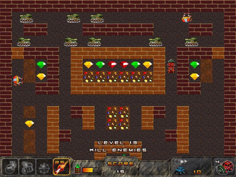 Bomberman vs. Digger - screenshot 2