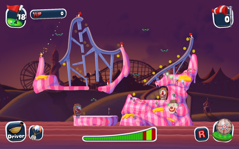 Worms Crazy Golf: Carnival Course - screenshot 9
