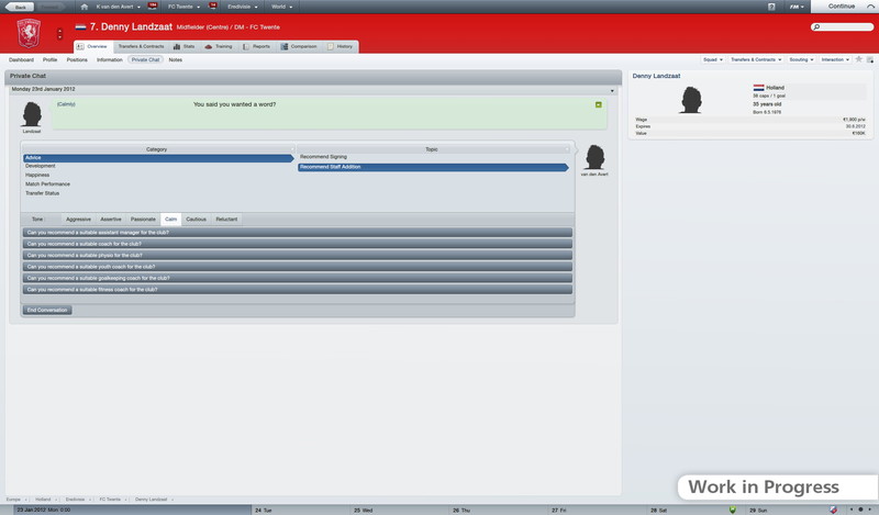 Football Manager 2012 - screenshot 4