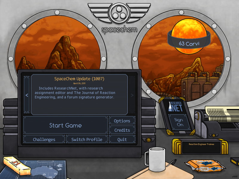 SpaceChem: 63 Corvi - screenshot 4