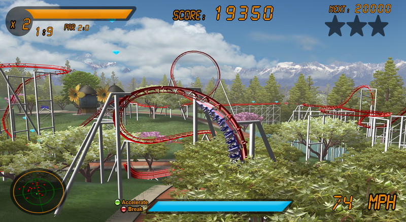 Roller Coaster Rampage - screenshot 1