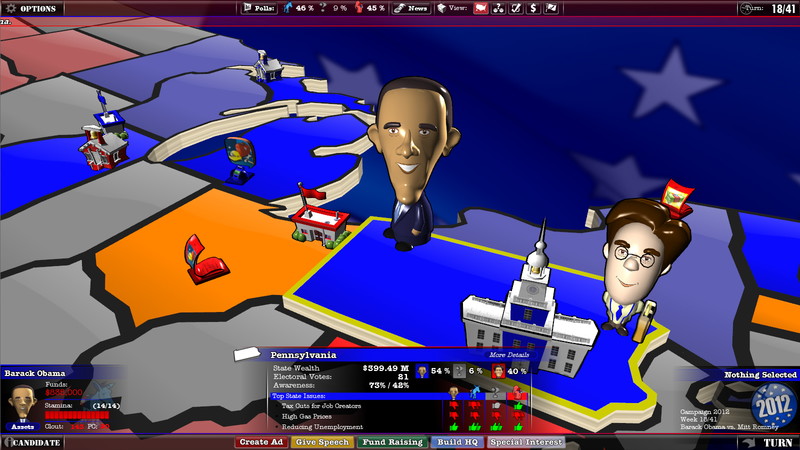 The Political Machine 2012 - screenshot 13