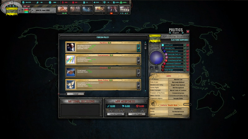 East vs. West: A Hearts of Iron Game - screenshot 5