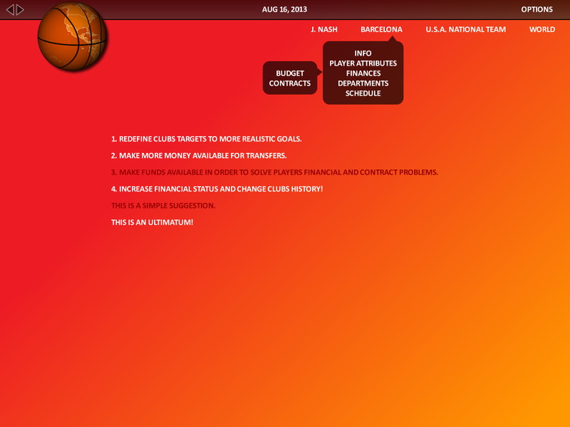 World Basketball Manager - screenshot 13