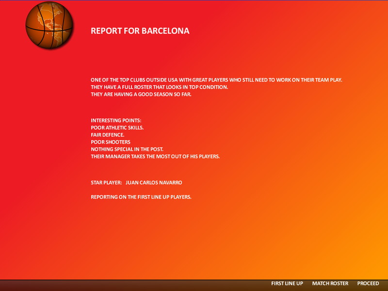World Basketball Manager - screenshot 7