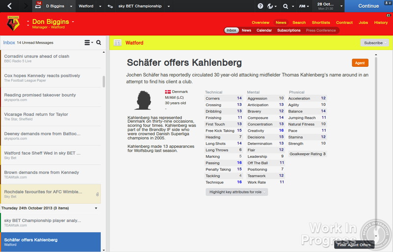 Football Manager 2014 - screenshot 19