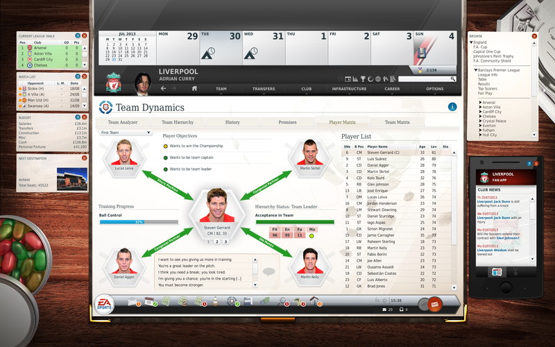FIFA Manager 14 - screenshot 1