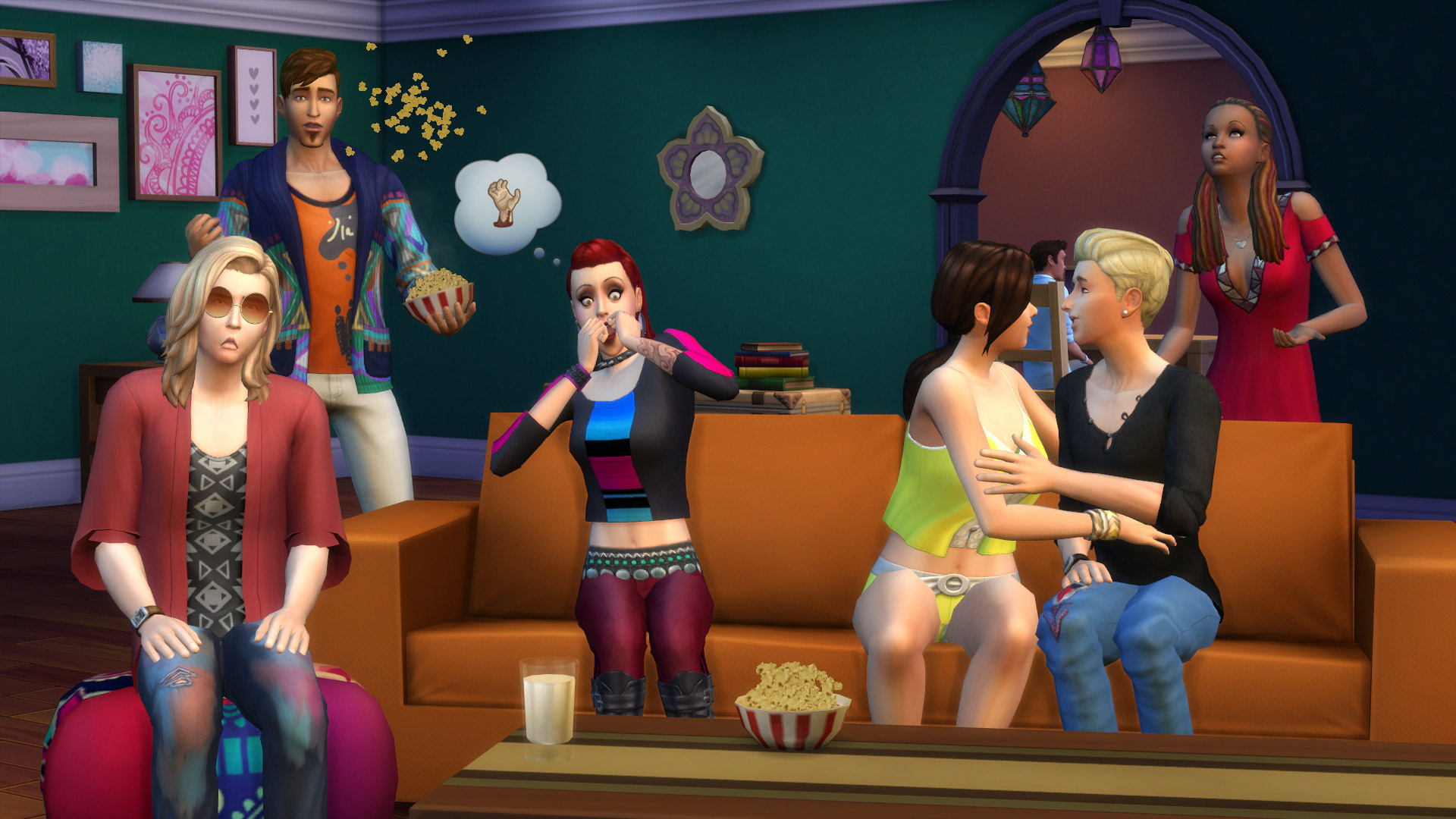 The Sims 4: Movie Hangout Stuff - screenshot 1