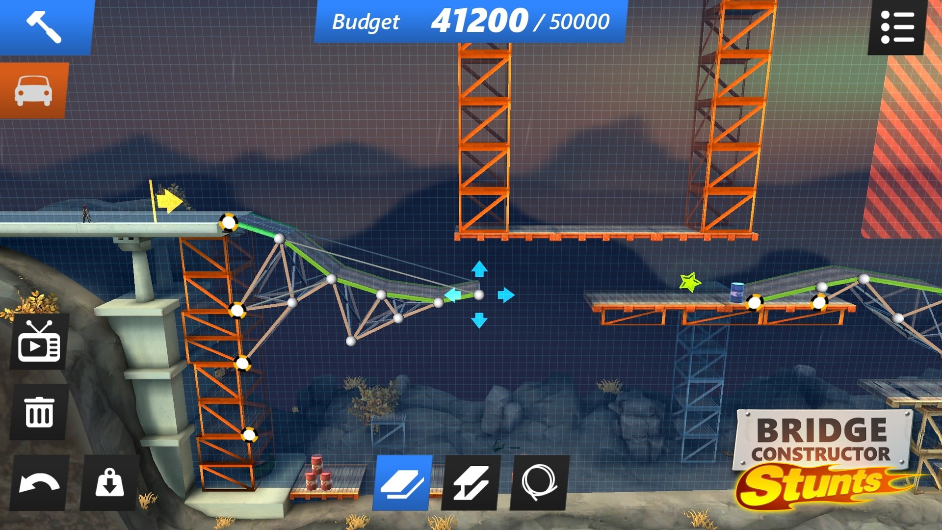 Bridge Constructor Stunts - screenshot 9