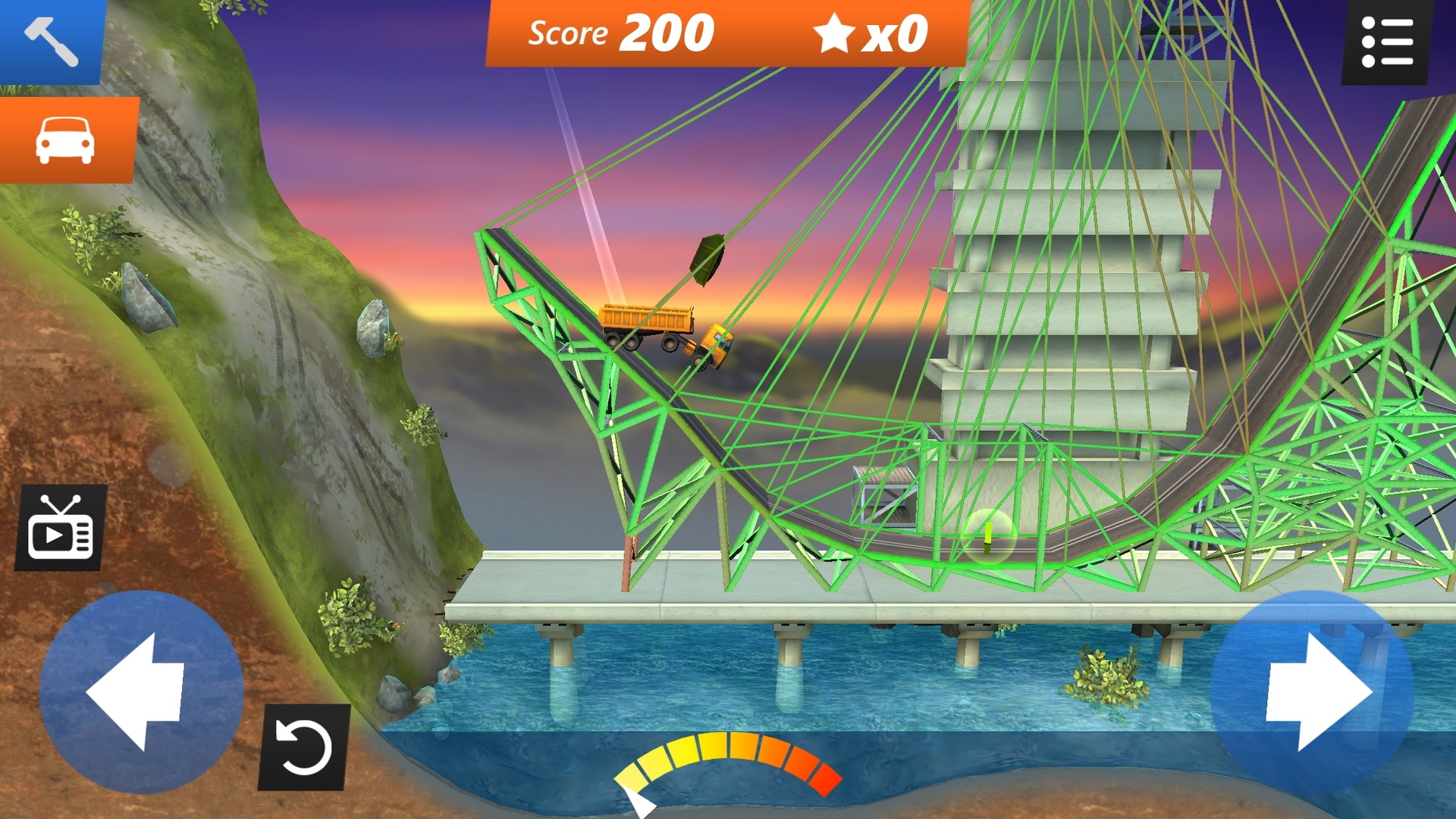 Bridge Constructor Stunts - screenshot 4