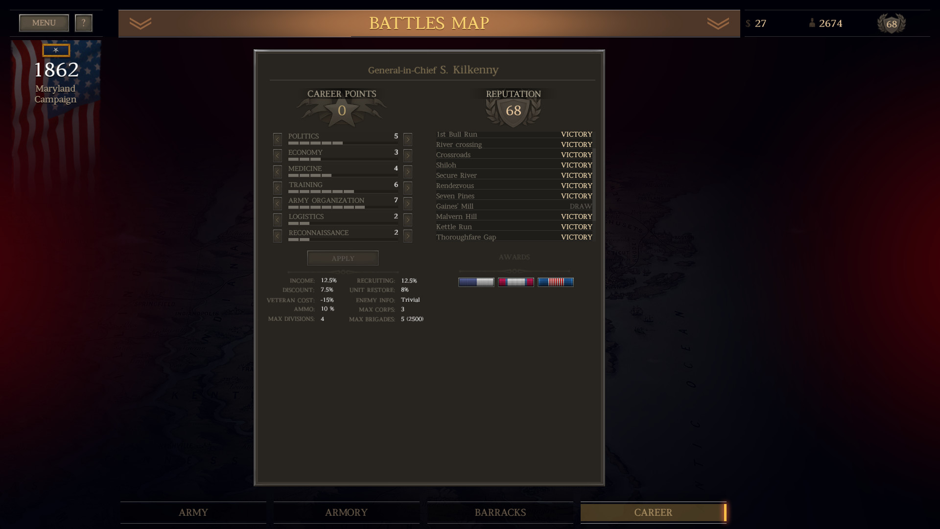 Ultimate General: Civil War - screenshot 4