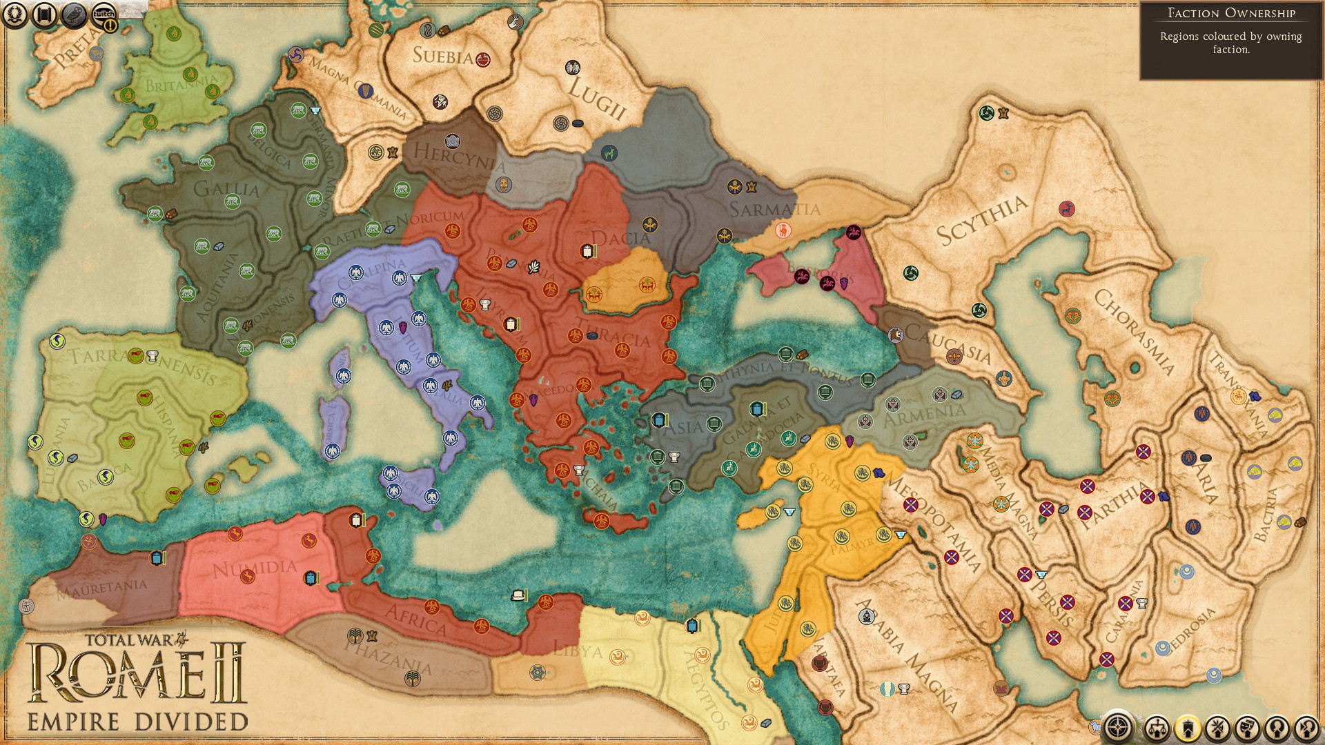 Total War: Rome II - Empire Divided - screenshot 1