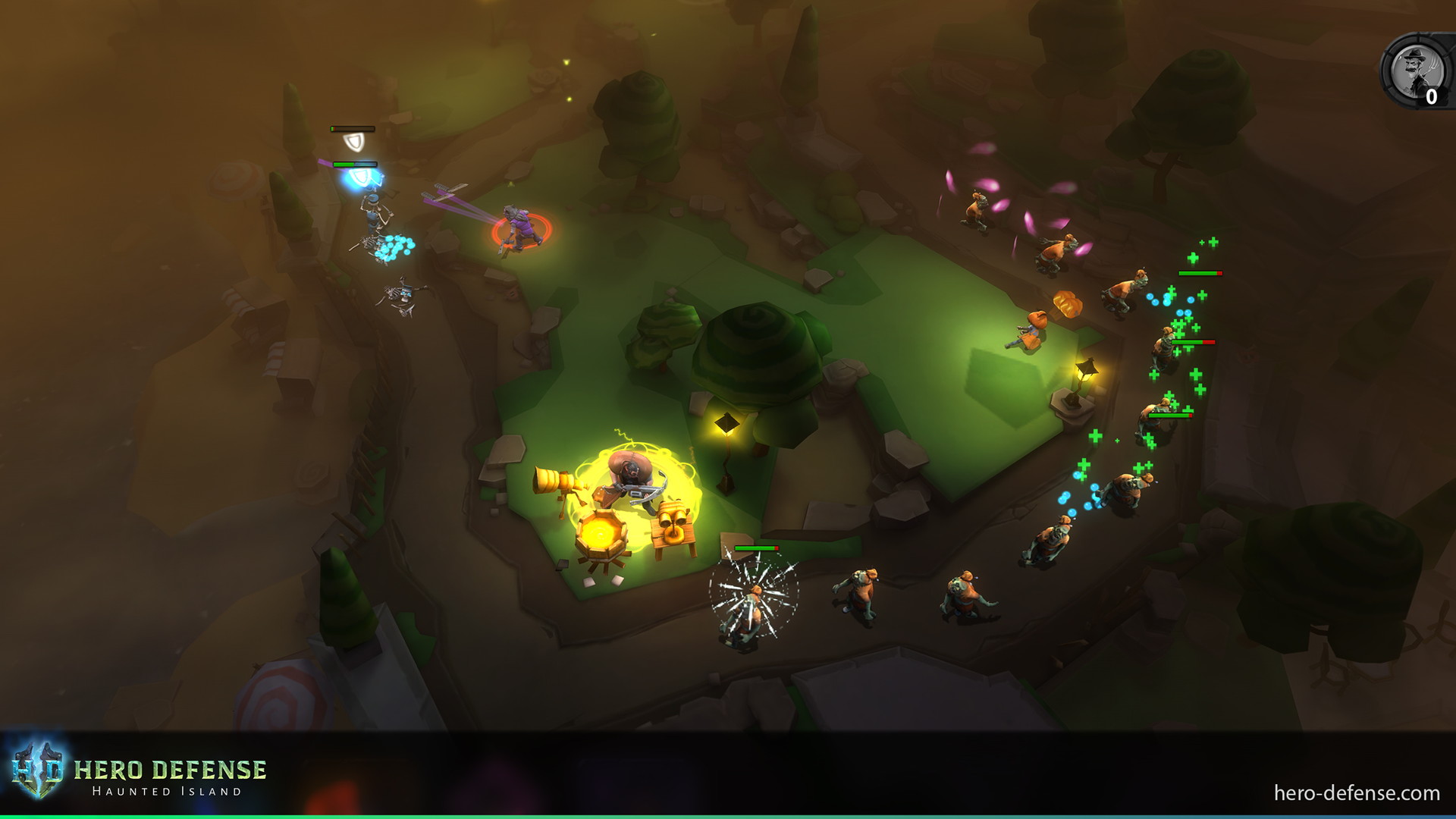 Hero Defense: Haunted Island - screenshot 9