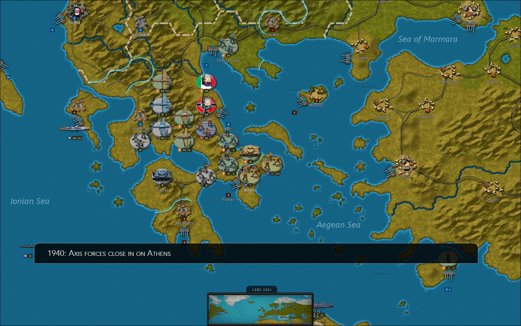 Strategic Command WWII: War in Europe - screenshot 2