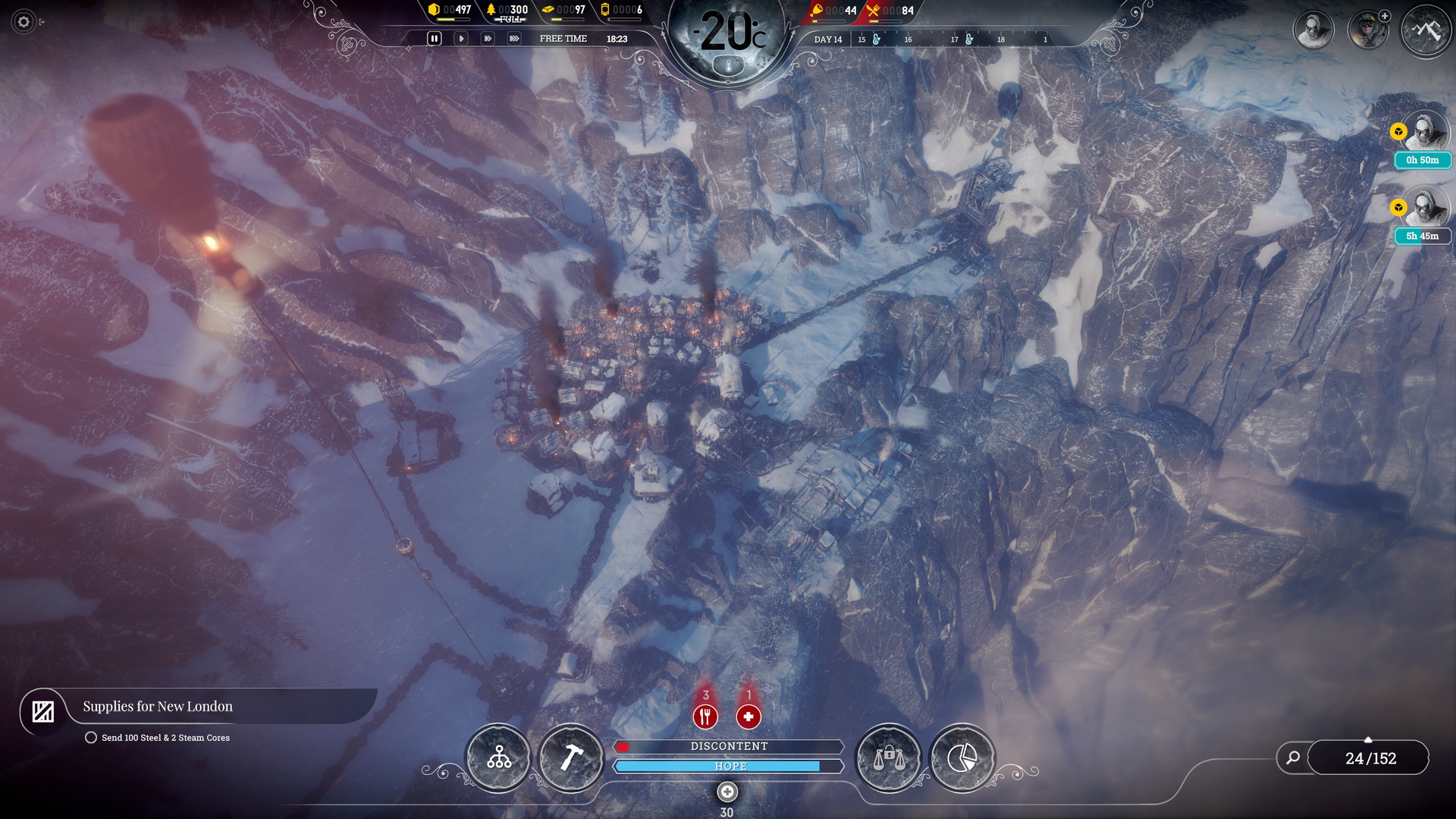 Frostpunk: On The Edge - screenshot 1