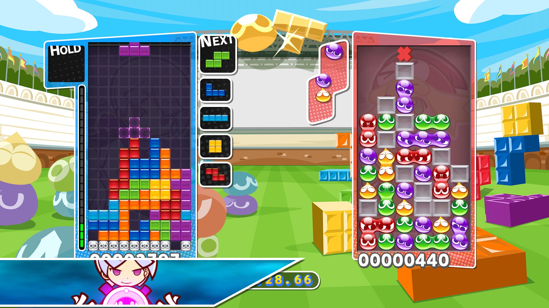 Puyo Puyo Tetris - screenshot 1