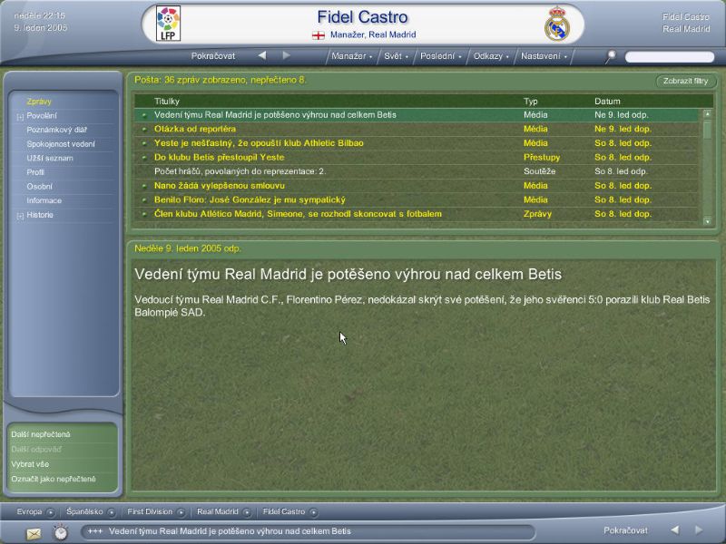 Football Manager 2005 - screenshot 15