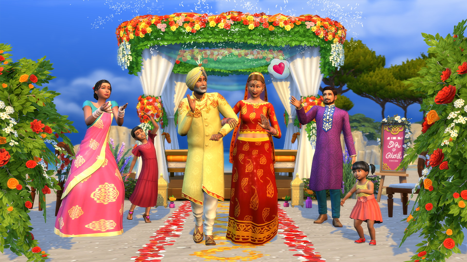 The Sims 4: My Wedding Stories - screenshot 1