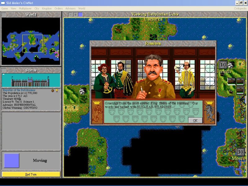 Sid Meier's CivNet - screenshot 4