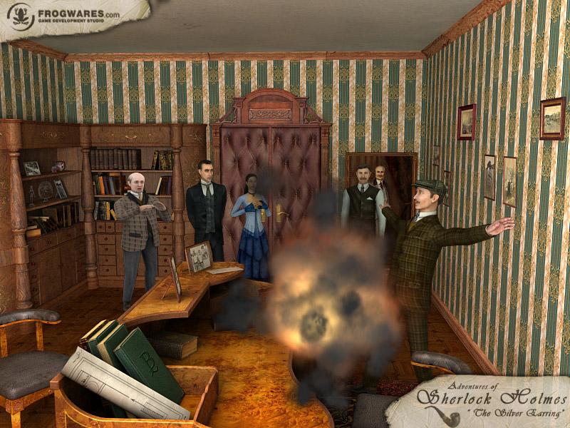 Adventures of Sherlock Holmes: The Silver Earring - screenshot 9