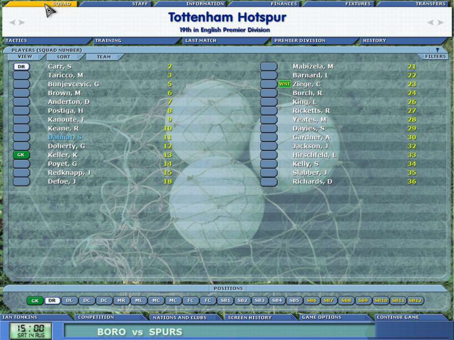 Championship Manager 5 - screenshot 3