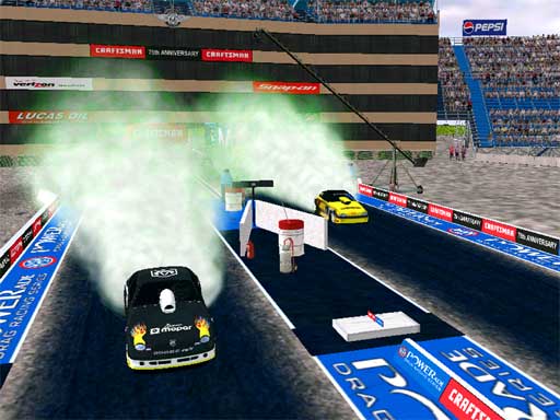 NHRA Drag Racing: Top Fuel Thunder - screenshot 1