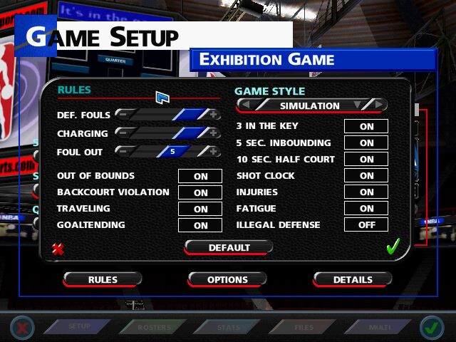 NBA Live '99 - screenshot 22