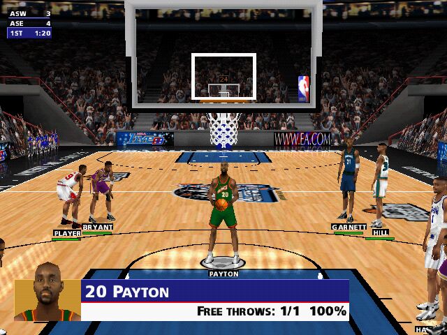 NBA Live '99 - screenshot 17