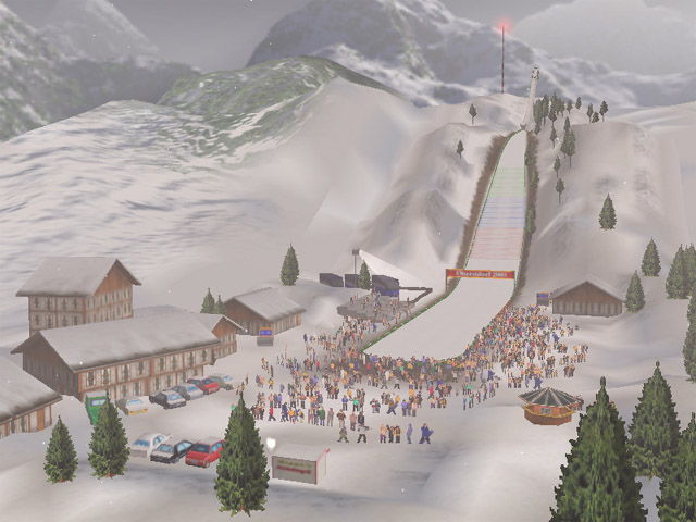 RTL Ski Springen: Herausforderung 2001 - screenshot 5