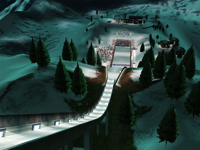 RTL Ski Springen: Herausforderung 2001 - screenshot 3