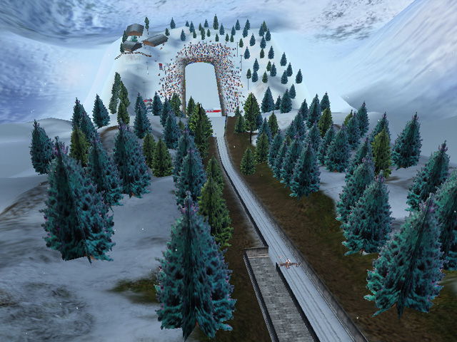 RTL Ski Springen: Herausforderung 2001 - screenshot 2