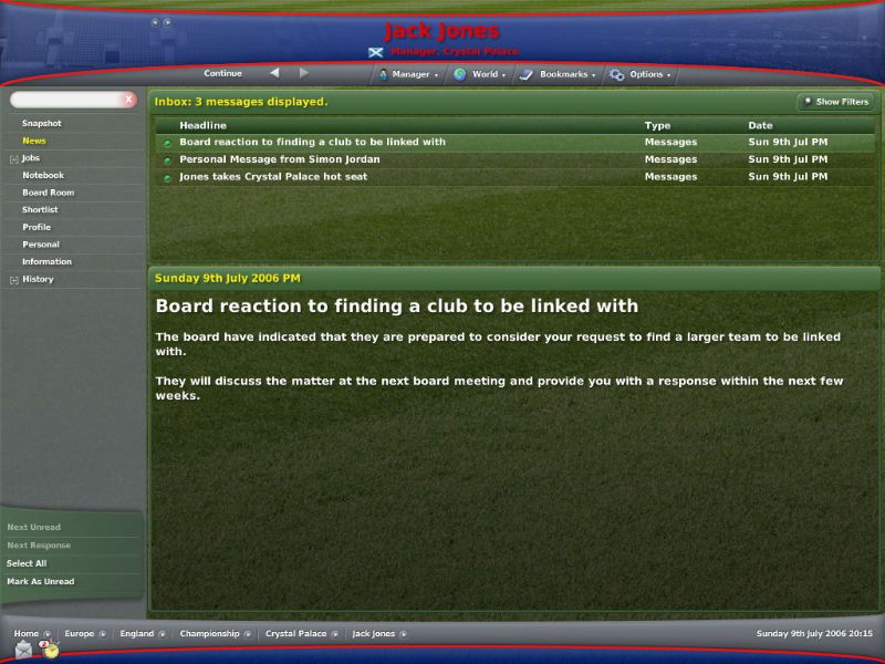 Football Manager 2007 - screenshot 28
