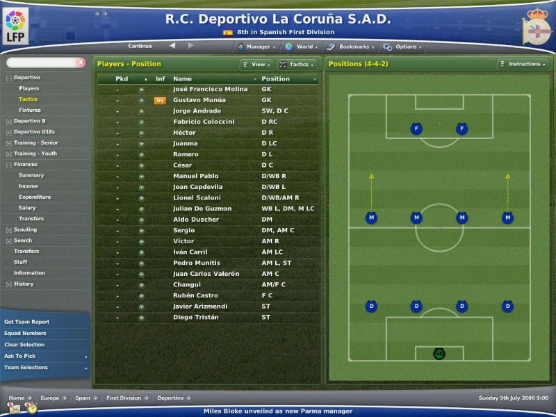 Football Manager 2007 - screenshot 1