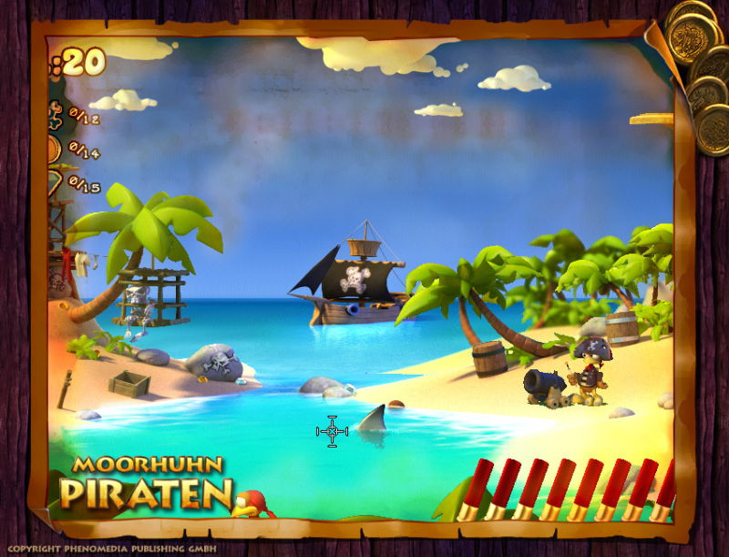 Moorhuhn Piraten - screenshot 2