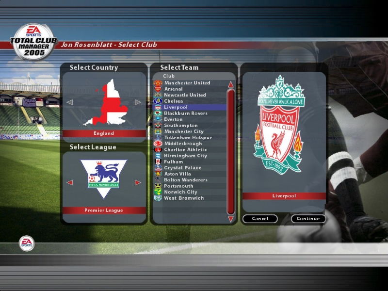 Total Club Manager 2005 - screenshot 2