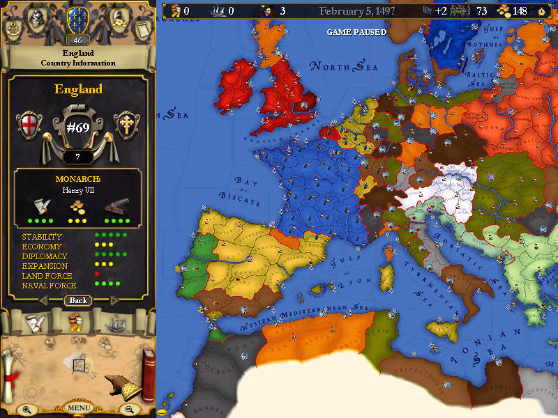 Europa Universalis - screenshot 13