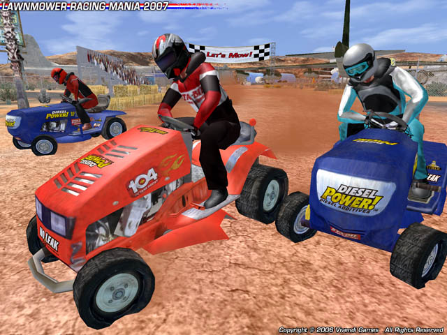 Lawnmower Racing Mania 2007 - screenshot 6