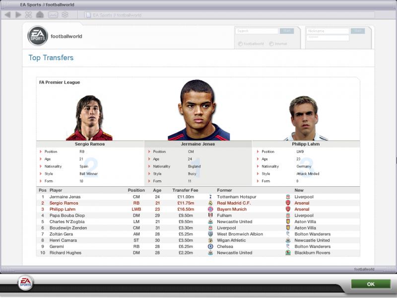FIFA Manager 07: Extra Time - screenshot 22