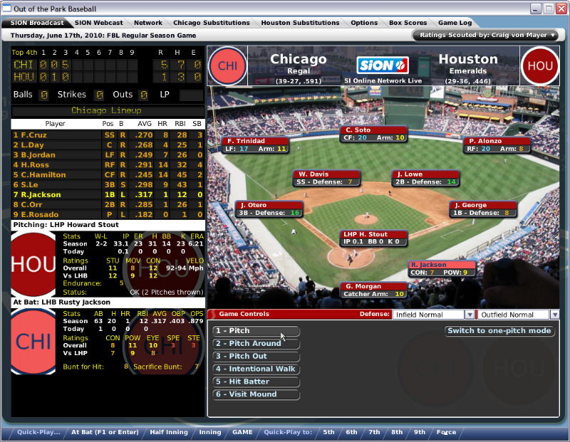 Out of the Park Baseball 2007 - screenshot 3