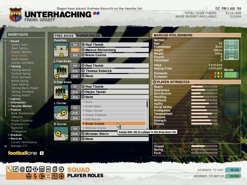 LMA Manager 2007 - screenshot 3