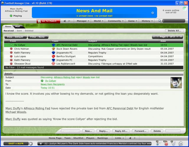 Football Manager Live - screenshot 10