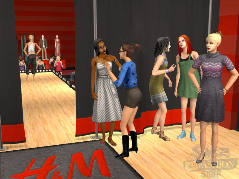 The Sims 2: H&M Fashion Stuff - screenshot 6
