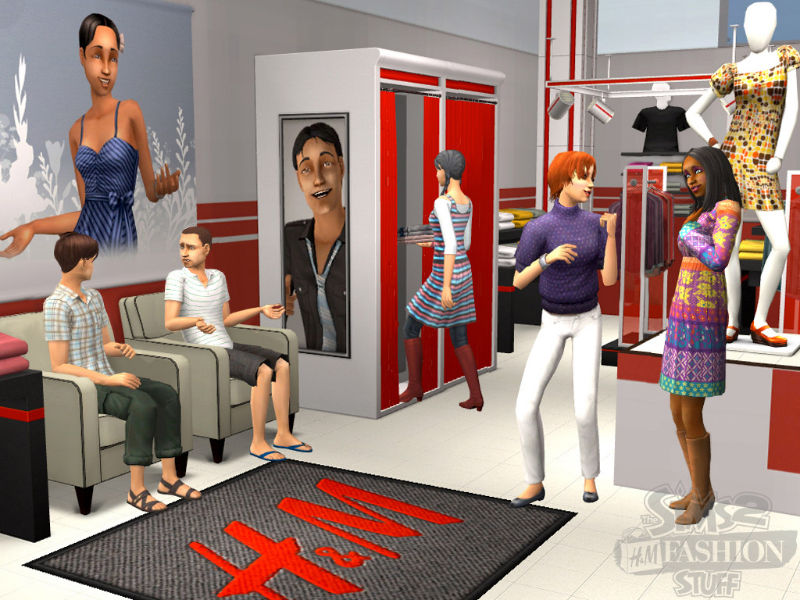 The Sims 2: H&M Fashion Stuff - screenshot 4