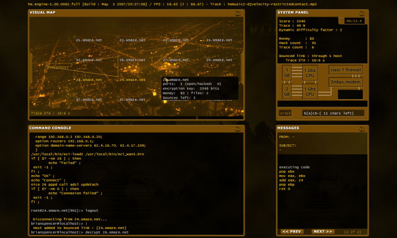 Hacker Evolution - screenshot 2