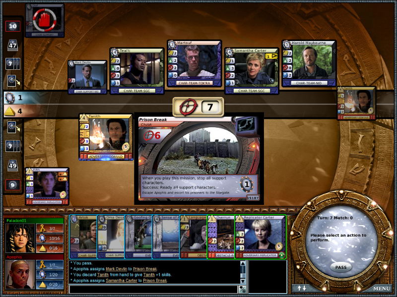 Stargate Online Trading Card Game - screenshot 3