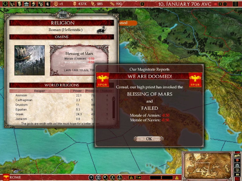 Europa Universalis: Rome - screenshot 11