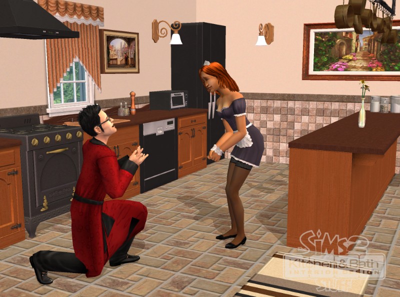 The Sims 2: Kitchen & Bath Interior Design Stuff - screenshot 4