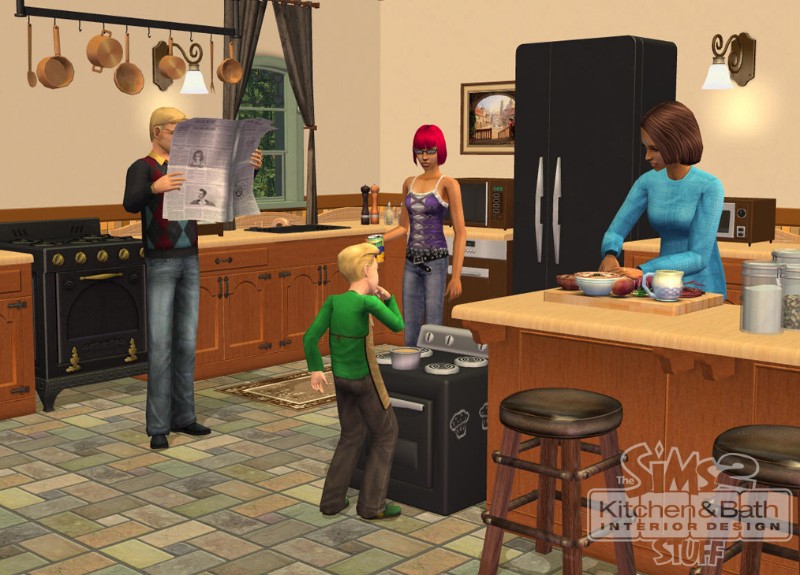 The Sims 2: Kitchen & Bath Interior Design Stuff - screenshot 3